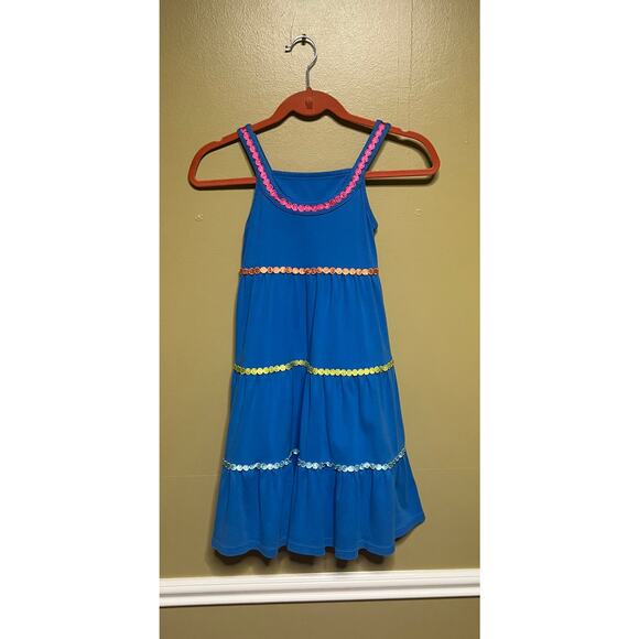 Gymboree Blue Tiered Sundress - Picture 1 of 6